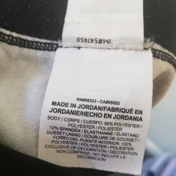 Nike Pro Warm Black Pattern Leggings Tights Gym Yoga Activewear Workout Active - Picture 10 of 11